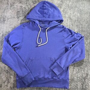 Athleta Purple Cotton Blend Hoodie Sweatshirt Women's Size M Casual Comfort